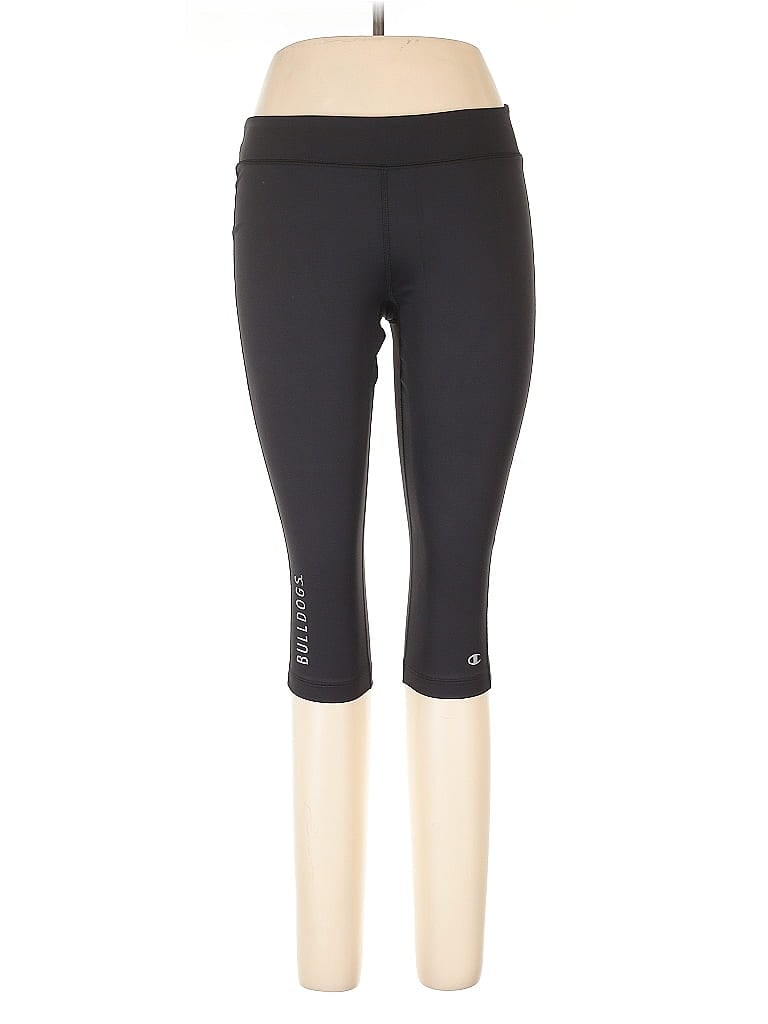 Pre-owned Champion Active Pants In Black