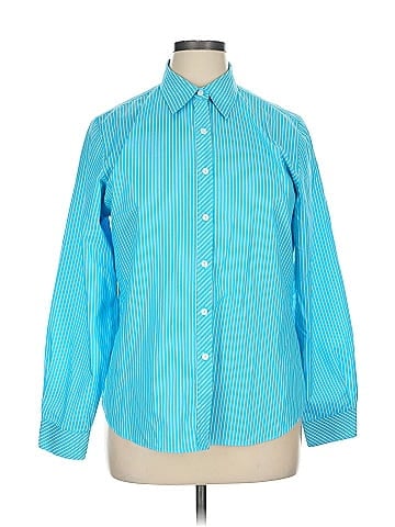 Foxcroft Long Sleeve Button-Down Shirt (view 1)