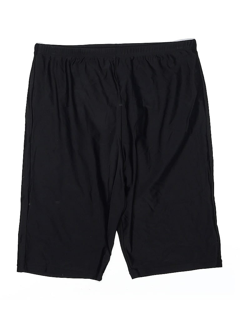 Assorted Brands Solid Black Athletic Shorts Size 14 - photo 1