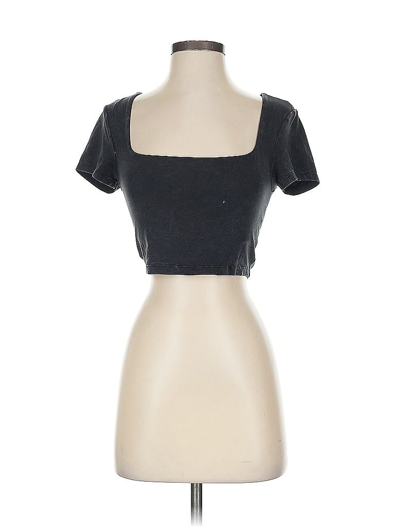 Pre-owned Offline By Aerie Tube Top Black Square Neckline Tops