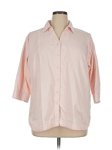 Joan Rivers 3/4 Sleeve Button-Down Shirt (view 1)