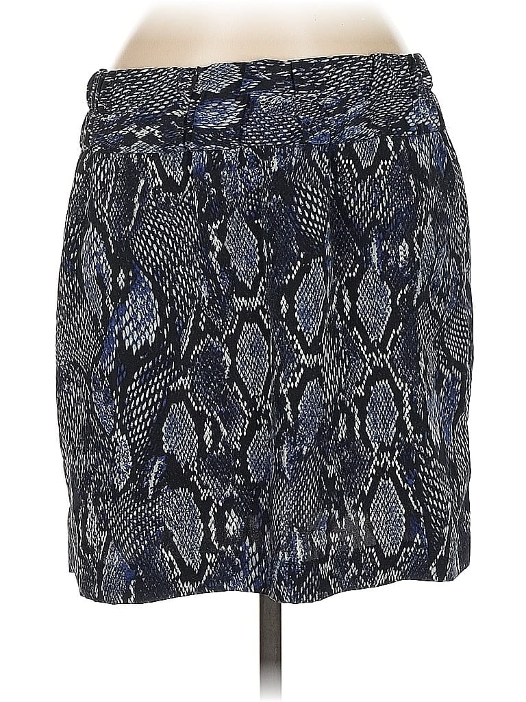 Pre-owned New York And Company Casual Skirt In Blue