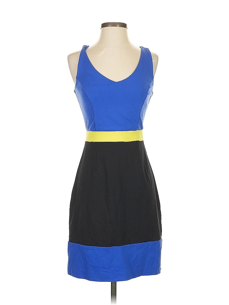 Pre-owned Cynthia Rowley Tjx Cocktail Dress In Blue