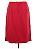 Kasper II 100% Nylon Solid Red Formal Skirt Size 24 - photo 2