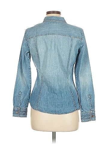 Ann Taylor Long Sleeve Button-Down Shirt (view 2)