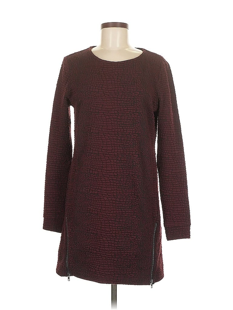 Pre-owned Rd Style Casual Dress In Burgundy