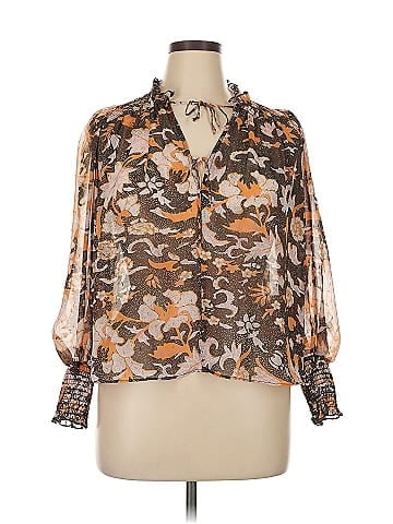 OPT Long Sleeve Blouse (view 1)
