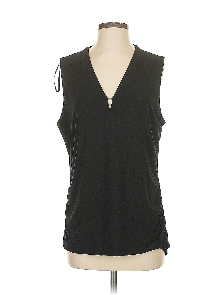 Click to view more detailed imagery on our partner's website Pre-owned Anne Klein Sleeveless Blouse In Black