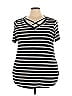 Bellamie Black Short Sleeve T-Shirt Size 3X - photo 1