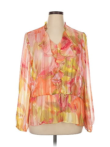 Jones New York Collection Long Sleeve Blouse (view 1)