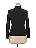 Melrose Chic Black Turtleneck Sweater Size XL - photo 1