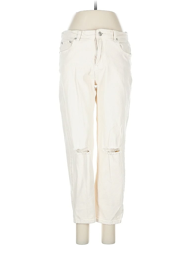 Pre-owned Signature Eight Jeans In White