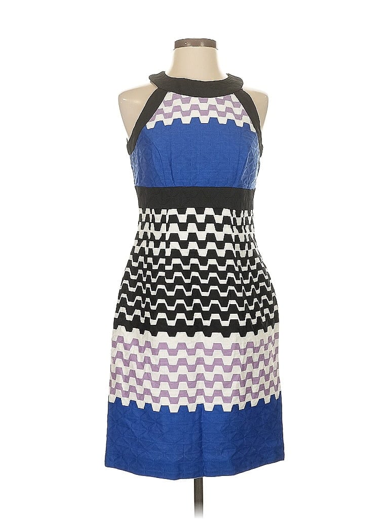 Pre-owned Taylor Cocktail Dress In Blue