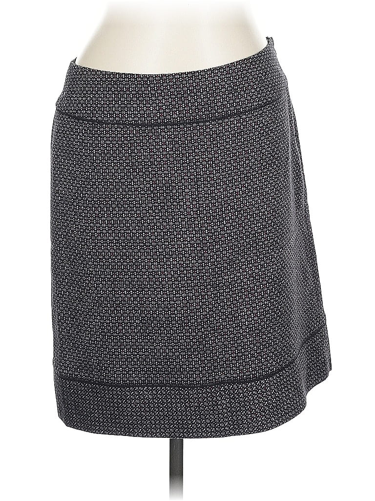 Pre-owned Ann Taylor Casual Skirt In Gray