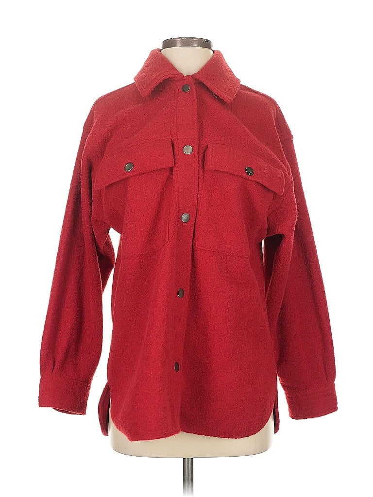Pre-owned Wild Fable 3/4 Sleeve Blouse In Red