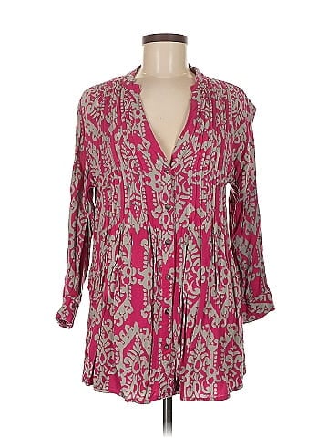 Rock Flower Paper 3/4 Sleeve Blouse (view 1)