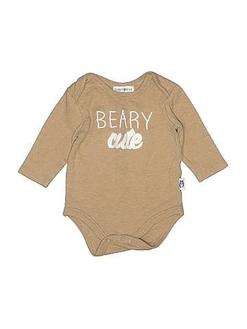 Rabbit Bear Long Sleeve Onesie (view 1)