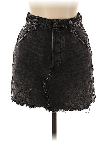 We the Free Denim Skirt (view 1)