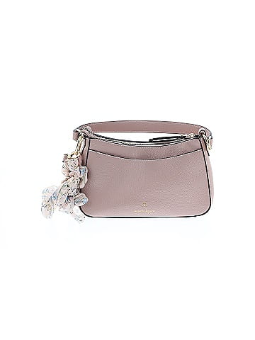 Nanette Lepore Gray Pink Satchel One size