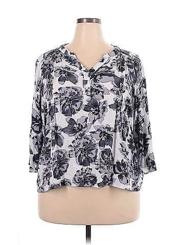 Fun2Fun 3/4 Sleeve Blouse (view 1)