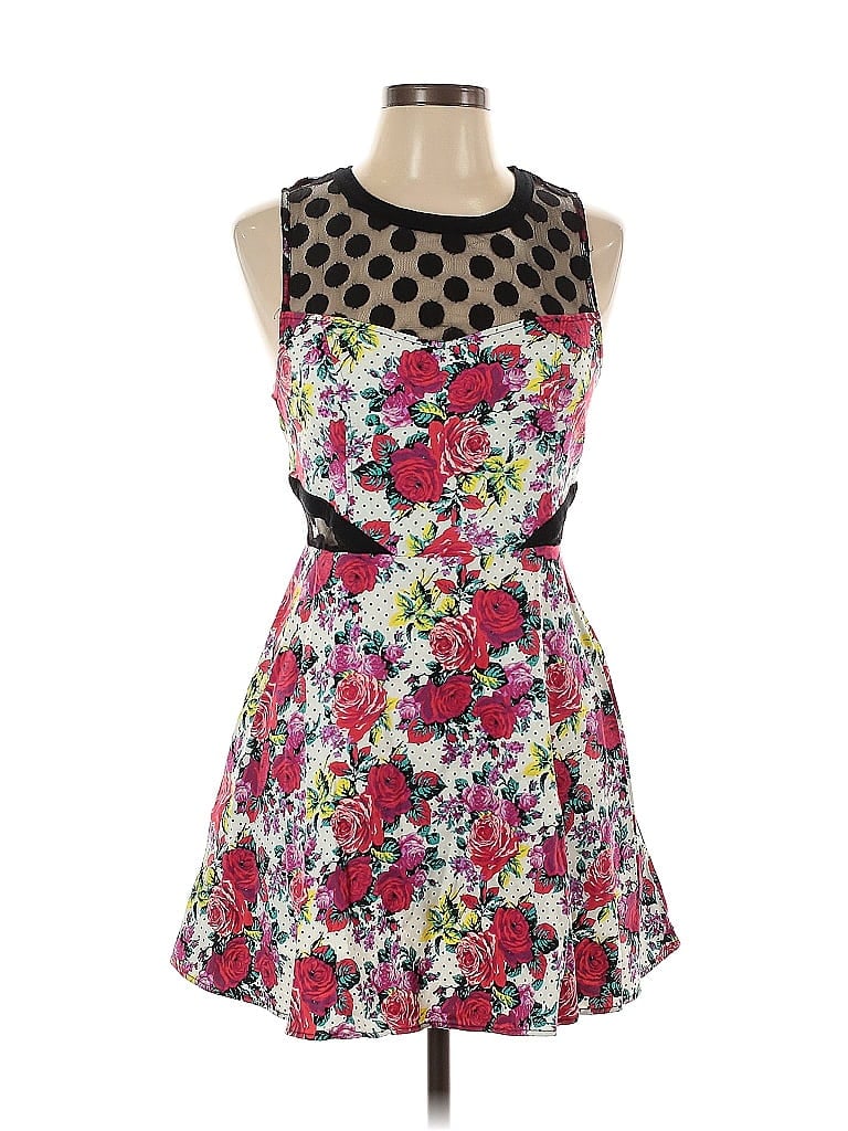 Pre-owned Material Girl Cocktail Dress In Red