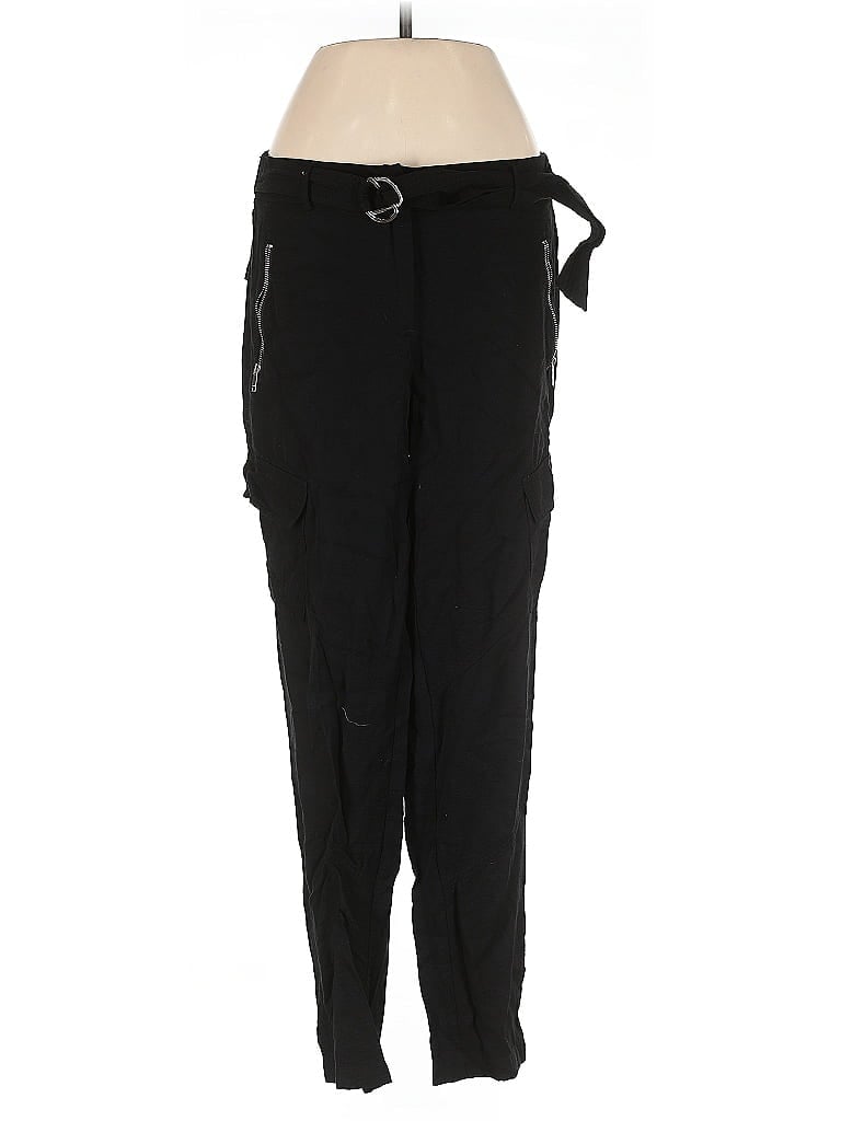 Pre-owned Dkny Cargo Pants In Black