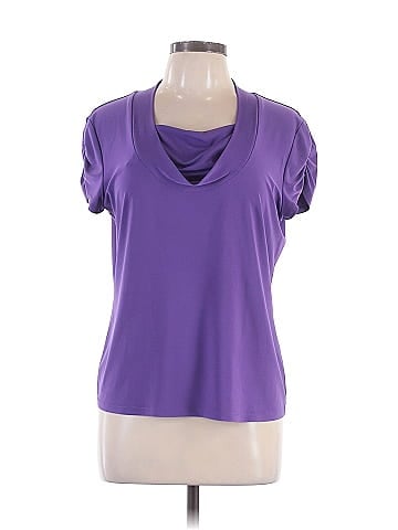 Tahari by ASL Short Sleeve Top (view 1)