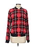Equipment 100% Silk Plaid Red Jacket Size P (petite) - photo 1