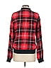 Equipment 100% Silk Plaid Red Jacket Size P (petite) - photo 2