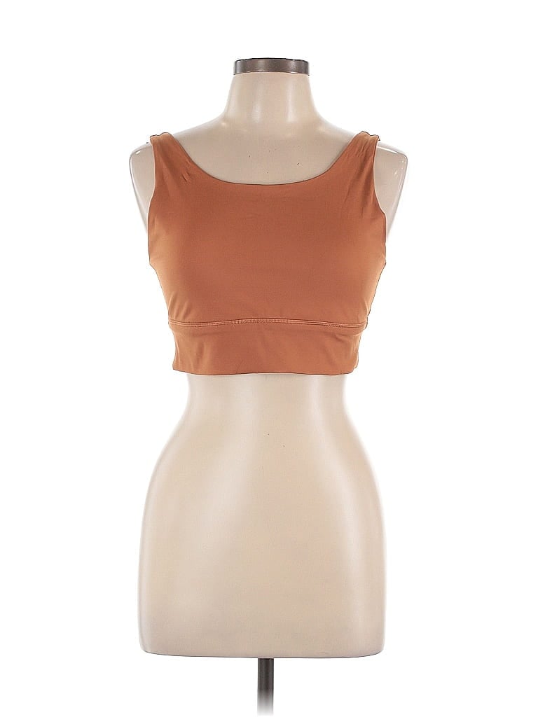 Pre-owned Offline By Aerie Tube Top Brown Strapless Neckline Tops