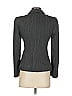 DKNY Chevron-herringbone Gray Wool Blazer Size 2 - photo 2