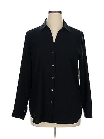 Ann Taylor Long Sleeve Button-Down Shirt (view 1)