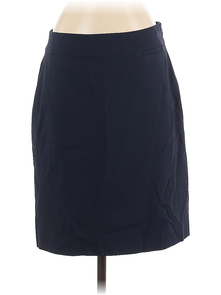 Click to view more detailed imagery on our partner's website Pre-owned Banana Republic Wool Skirt In Blue