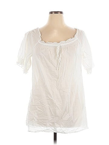 Lauren by Ralph Lauren Short Sleeve Blouse (view 1)