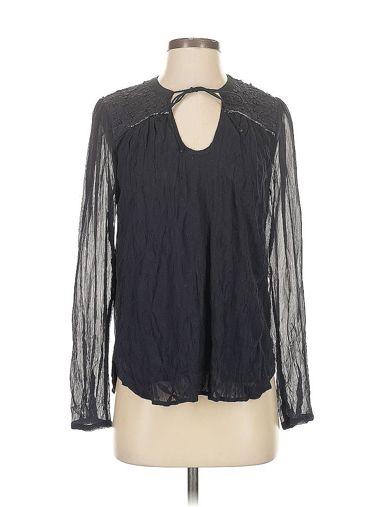 TINY Pre-owned Long Sleeve Blouse In Blue