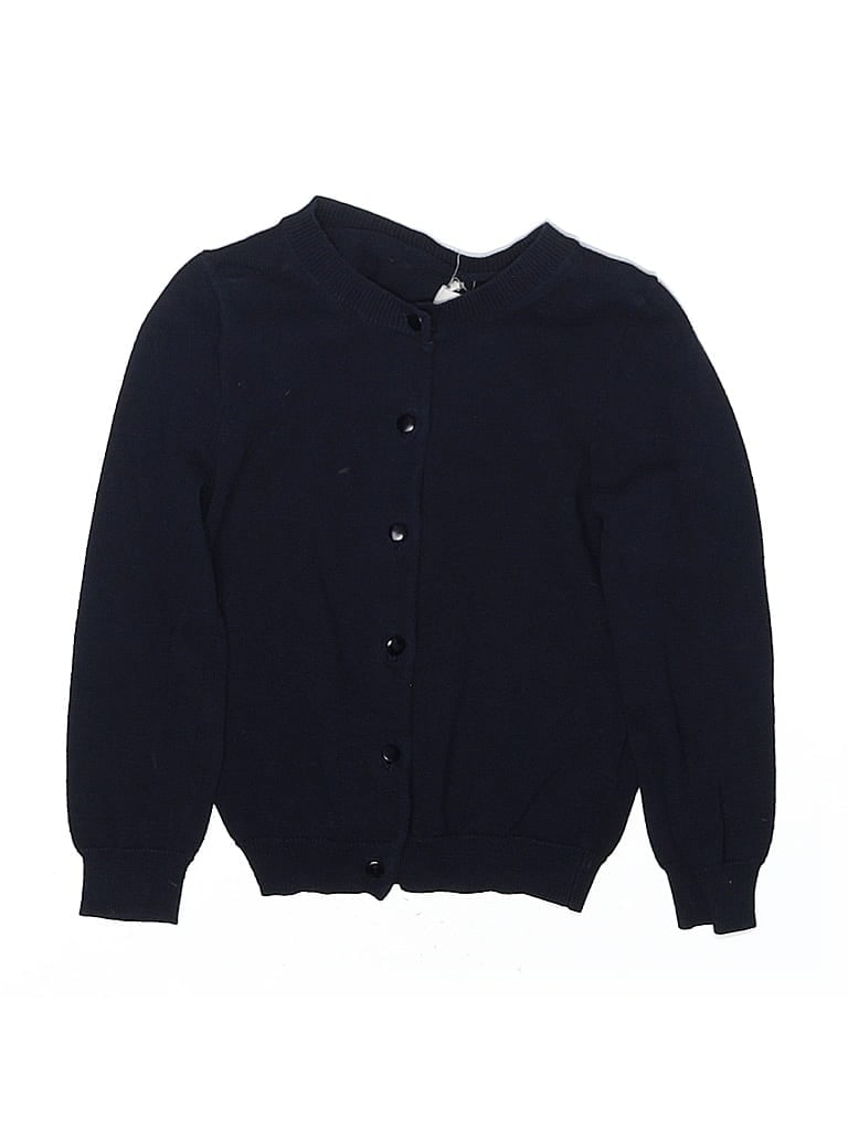Click to view more detailed imagery on our partner's website Pre-owned Crewcuts Kids' Cardigan Sweater In Blue
