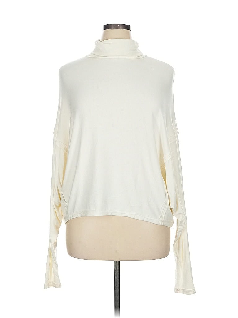 Pre-owned We The Free Turtleneck Sweater In White
