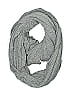 Unbranded Gray Scarf One size - photo 1