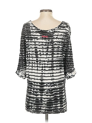 Hard Tail 3/4 Sleeve Top (view 2)