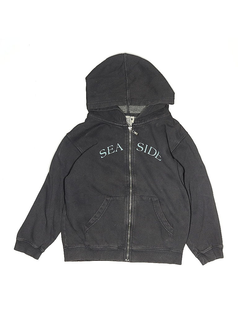 Comfort Colors Black Zip Up Hoodie Size M (kids) - photo 1