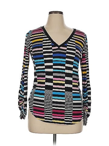 Bisou Bisou Long Sleeve Blouse (view 1)