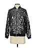 Shakuhachi 100% Polyester Metallic Silver Jacket Size XS - photo 1