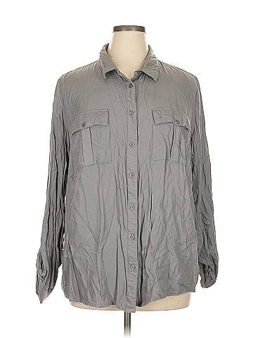 LTS Basics Long Sleeve Button-Down Shirt (view 1)