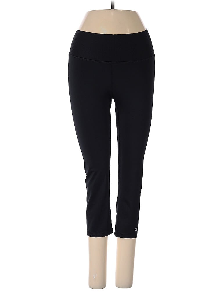 Pre-owned Champion Active Pants In Black