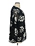 Erica Brooke 100% Polyester Black Long Sleeve Blouse Size 14 - photo 3
