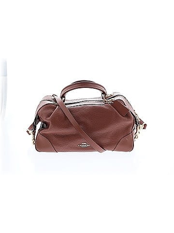 Coach Leather Satchel (view 1)