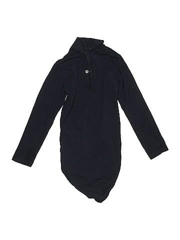 Petit Bateau Long Sleeve Onesie (view 2)