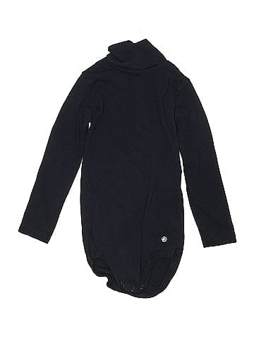 Petit Bateau Long Sleeve Onesie (view 1)