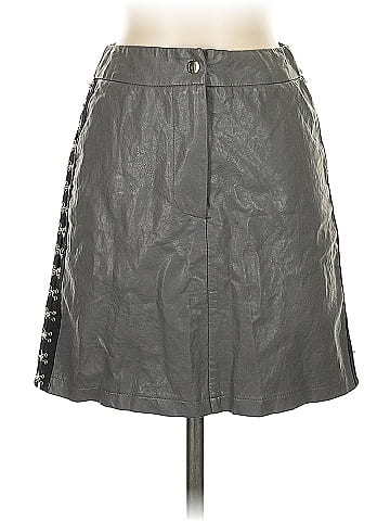 SEEK The Label Faux Leather Skirt (view 1)