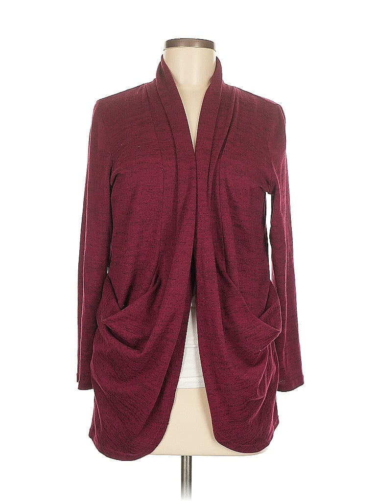 Click to view more detailed imagery on our partner's website Pre-owned N Touch Cardigan Sweater In Burgundy